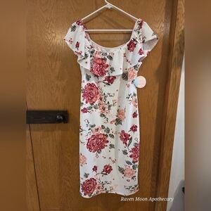 Floral Off-Shoulder Dress